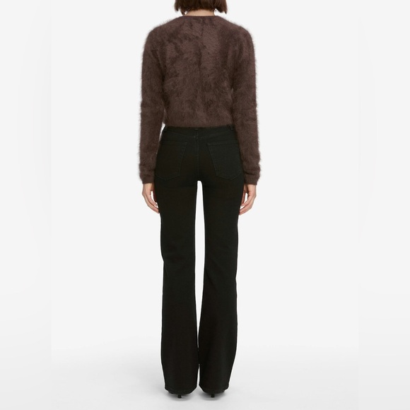 FRAME The Arrow Bootcut Jeans in Black - Picture 4 of 9